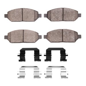 Chevrolet SPARK Ceramic Brake Pads - Front - R1 Concepts - R1 Ceramic Pads & Hardware Kit - `17-`18
